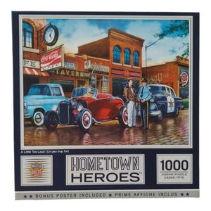 MasterPieces 1000-Piece Jigsaw Puzzle - Hometown Heroes - A Little Too Loud